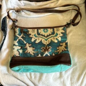 Myra bag Brown & Blue